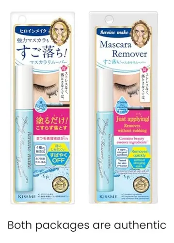 Eliminador De Rímel Rápido Heroine Make By Kissme, Suave Par