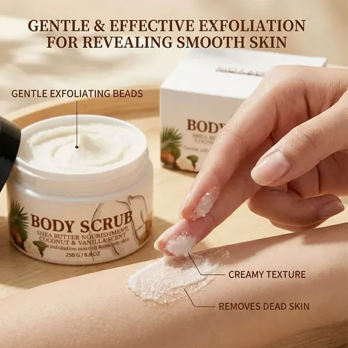 Moisturizes, Nourishing, Soft, Gently Exfoliates & Smooths