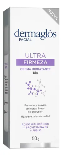 Crema Dermaglos Ultra Firmeza Hidratante De Dia Fps30 50g