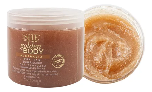 Exfoliante Corporal Om She Aromaterapia Golden Pre Tan 200 M