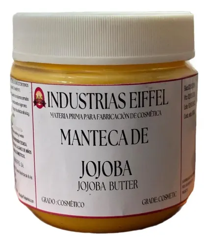 Manteca De Jojoba 170 Gr C/ Aceite Prensado Frio