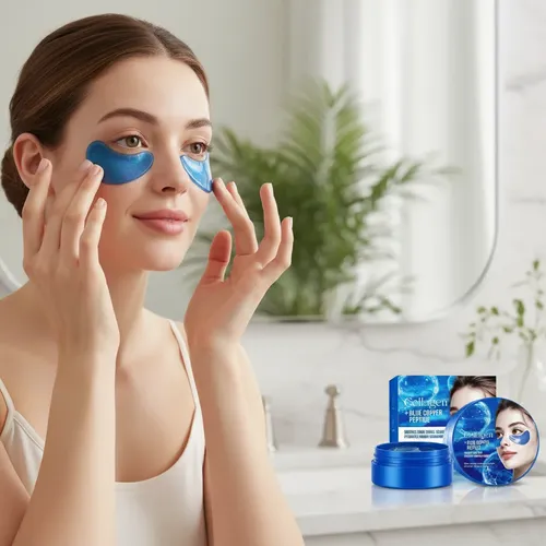 Parche De Colágeno Para Ojeras Blue Peptide 30 Pares