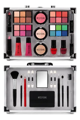 Set De Maquillaje Miss Young Kit De Maquillaje Completo 50pz