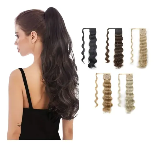 Cola Easyclip Extensión Colageno Natural Ondulada