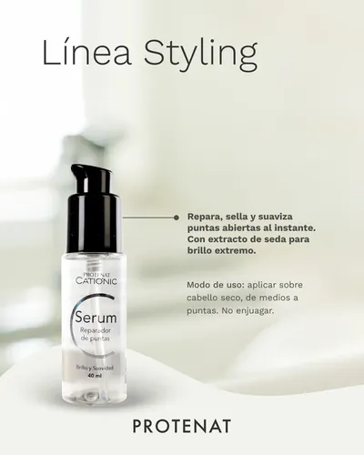 Serum Reparador De Puntas 40ml Protenat Profesional Care