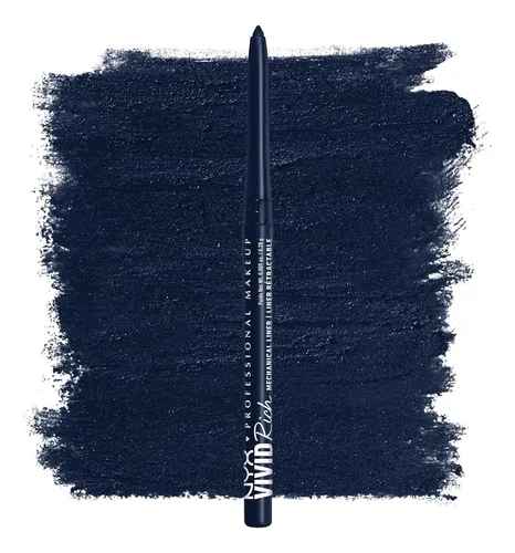 Lápiz Delineador Retráctil Nyx Vivid Rich Sapphire Bling
