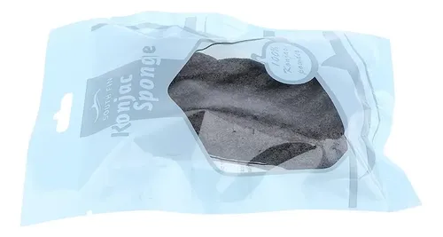 Suave Esponja De Carbón De Bambú