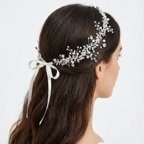 Peinetas Tocado Novia Para Cabello Juego X2 Mujer