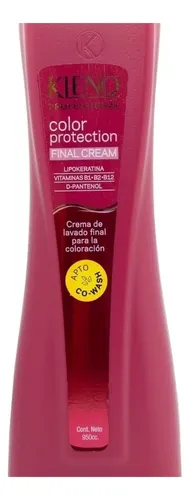Crema De Lavado Post Coloración Final Cream Kleno 950 Cc