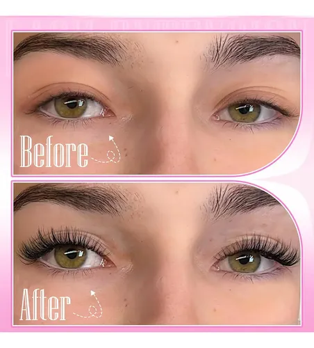 Kit De Pestañas Stage Glam Con Doble Adhesivo Y Ts
