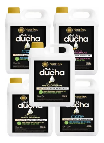 Gel De Ducha X 5 Litros Luxury Envíos Humectante Uso Diario Argan