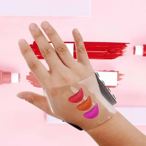 Guante Para Paleta De Maquillaje, Accesorio Didáctico Rosa