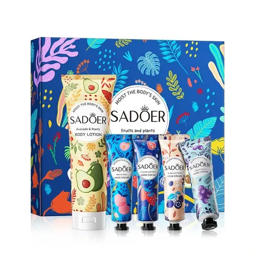 Set De Cuidado De La Piel Con Plantas Frutales, Crema De Man