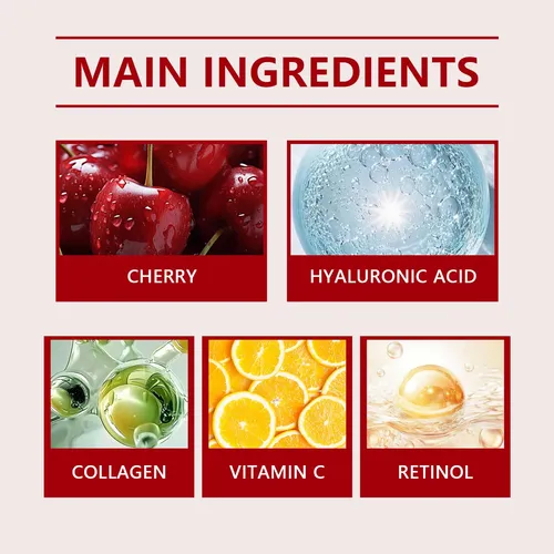Exfoliante De Cereza Nutritivo Limpia Y Aclara La Piel