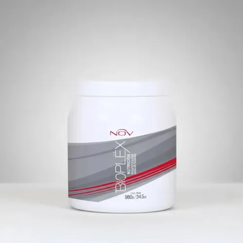 Baño De Crema Nutricion Para Cabello Bioplex Nov Pote 980gr