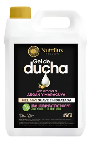 Gel De Ducha X 5 Litros Luxury Envíos Humectante Uso Diario Argan