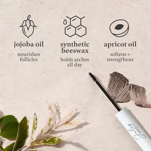 Set Para Cejas Julep Brow 101 Marrón Oscuro 2 En 1