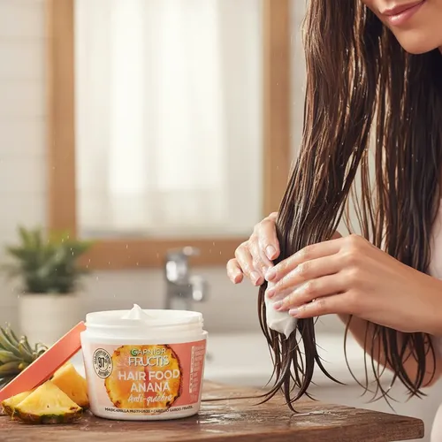 Mascarilla Capilar Garnier Fructis Hair Food Ananá X 350 Ml