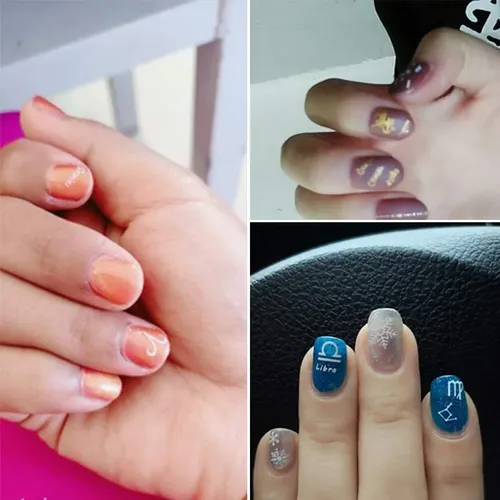Calcomanías Para Uñas Miss Forever  Arte Zodiacal  4 Lámin