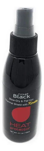 Spray Protector Térmico Negro Tyche Para Cabello Encrespado,