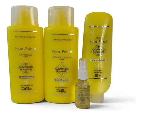 Combo Non Frizzé Rulos Perfectos, Lacios Reales + Sérum