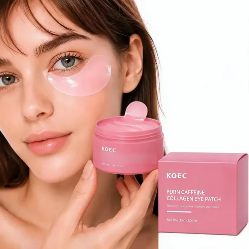 Koec Pdrn Caffeine Parches Ojos Hidrogel 60 Piezas