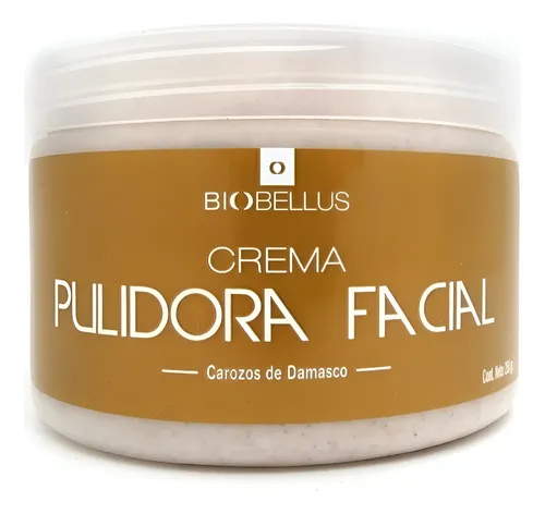 Crema Pulidora Facial Biobellus 250gr Rostro Profesional