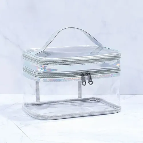 Bolsa De Viaje Transparente Para Maquillaje Neceser