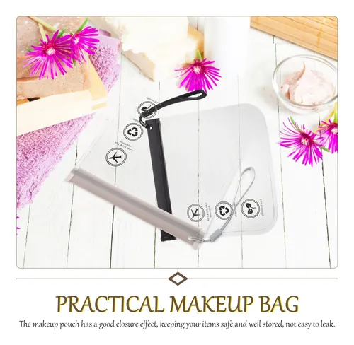 2 Bolsas De Maquillaje Pequeñas, Estuche De Viaje, Cosmetiqu
