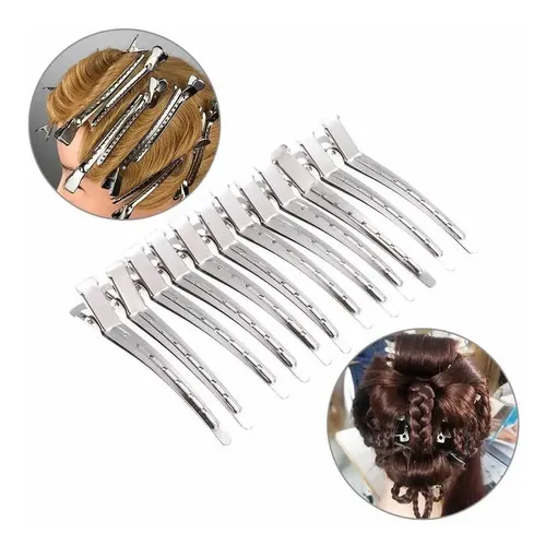 Broches Pinza Cocodrilo Peluquería Tintura Peinado