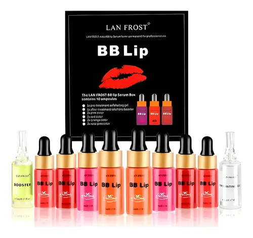 Kit Bb Lips Pigmentos Para Labios Microblading Semis Estuche