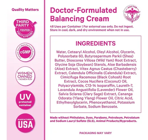 Crema De Yam Silvestre Wilde Para Hormonalidad Con Vitex Y