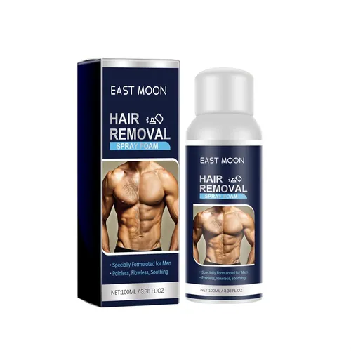 Spray Depilatorio Para Hombres New East Moon, Suave Y No Irr