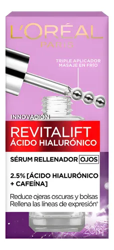 Serum Rellenador Ojos Loreal Revitalif Acido Hialuronico