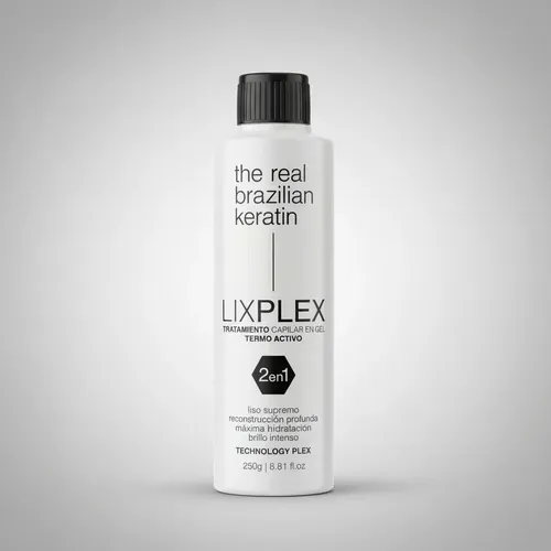 Alisado Lix Plex 2 En 1 Real Brazilian X 250g