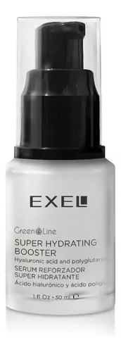 Serum Reforzador Acido Hialuronico Green Line Exel Vegano Tipo De Piel Sencible