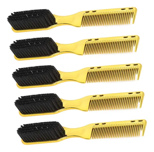 Cepillo De Pelo De Nailon, 5 Piezas, Peine Doble Punta