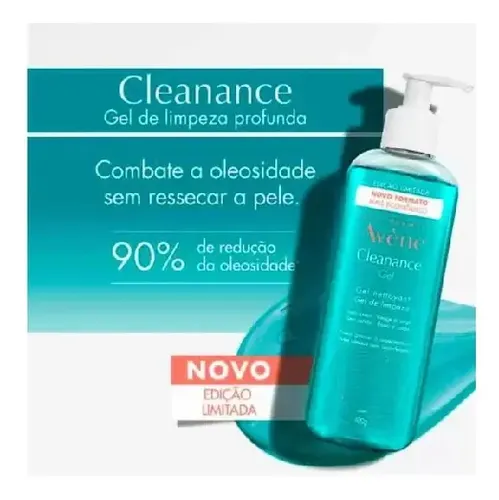 Gel limpiador purificador Cleanance Eau Thermale 400 g Avène