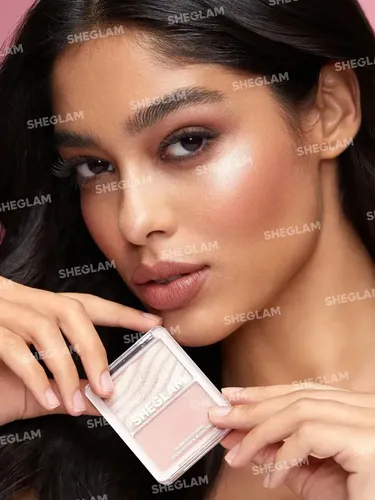 Sheglam Glam 101 Dúo Híbrido Iluminador Rubor Multifuncional Tono Del Maquillaje Seville