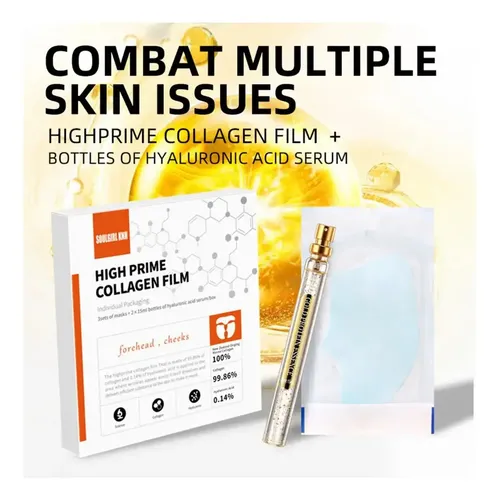 Colágeno Facial Hidrosoluble Antiage Reafirmante En Parches