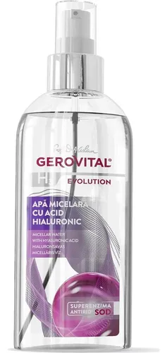 Agua Micelar Con Ácido Hialurónico Gerovital Evolution