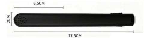 Plancha Alisadora Mini 2 En 1 De Cerámica Portátil Negro
