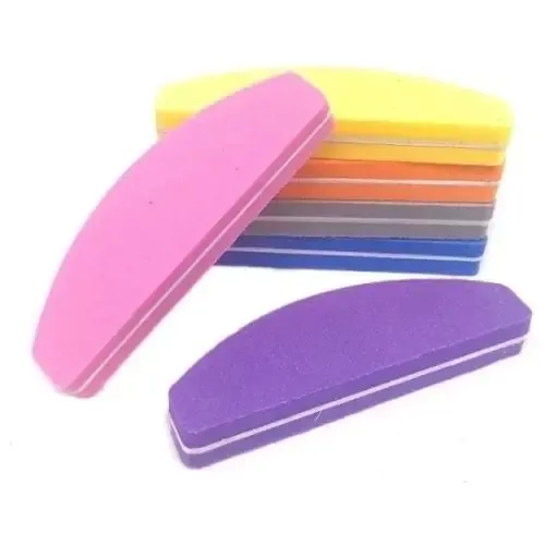 3 Mini Lima Sponge 100/180 Uñas Esculpidas Manicuria Luna