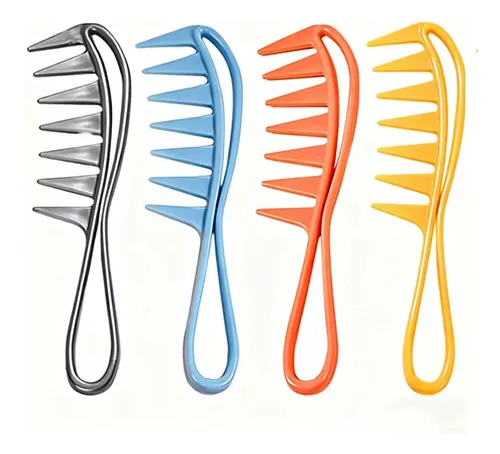 Peine Afro Hunocorp Para Cabello Rizado Y Lacio