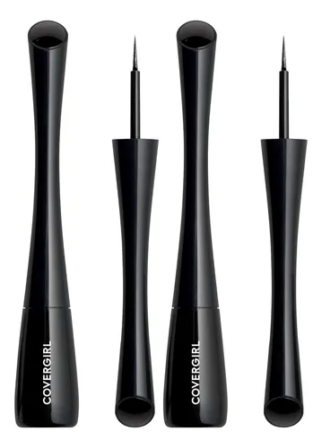 Delineador Líquido Covergirl Get In Line 2x 0.08 Oz Negro