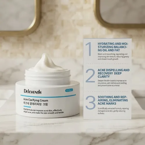 Crema Facial Deleventh Antiacné 30 G Día/noche/adolescentes