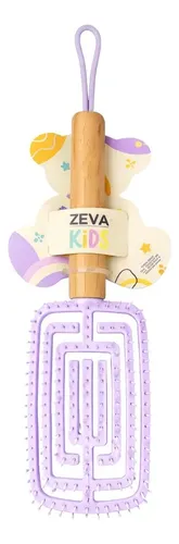 Cepillo Desenredante Niños Recto Suave Cabello Zeva