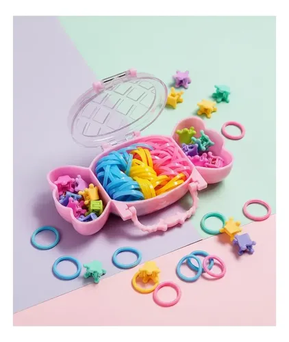 Set De Colitas Y Broches Para El Pelo- Infantil-souvenir