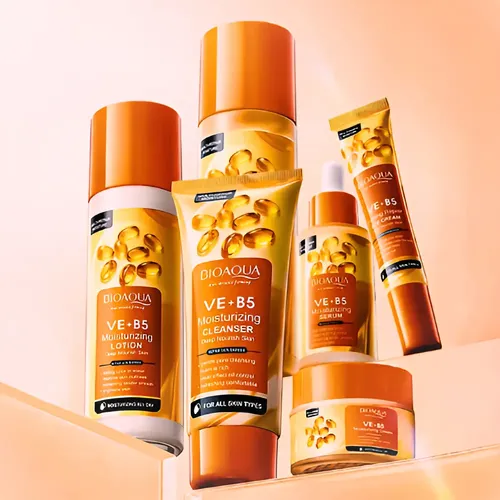 Bioaqua Set Facial 6 Piezas Vitamina E Y B5 30+