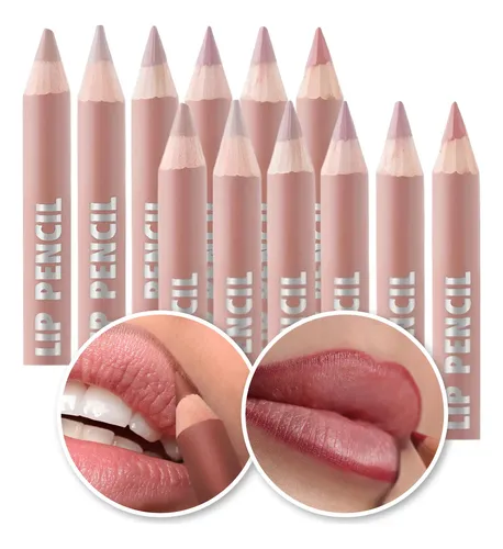 Lápices Delineadores De Labios Set Lipliner Lip Pencil Dapop
